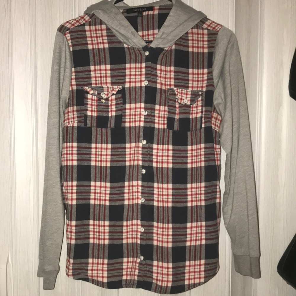 Baseball style flannel